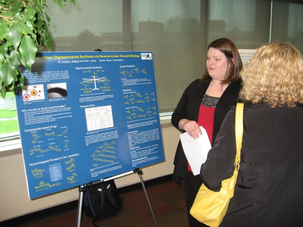 students at symposium